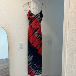 Lush Satin Maxi Slip Dress